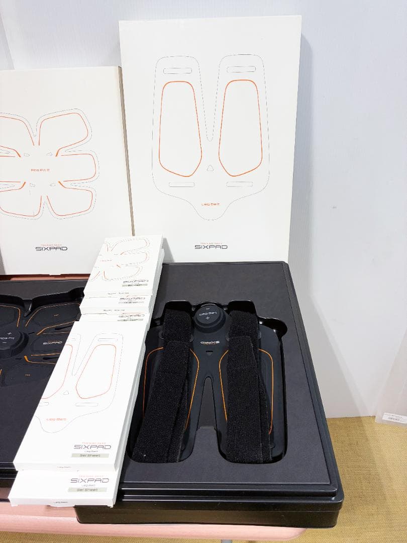 ★3個☆SIXPAD EMSマシン【Abs Fit2/Leg Belt】FPLL