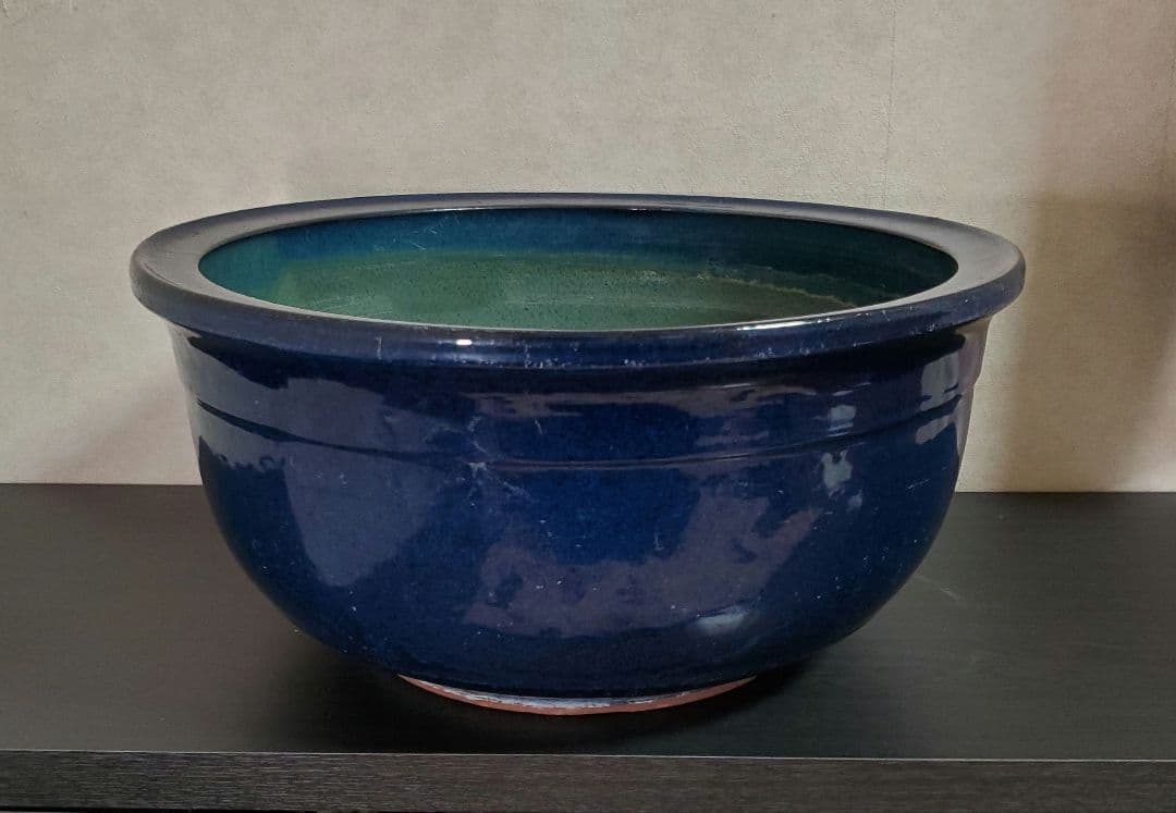 火鉢 金魚鉢 陶器鉢 植木鉢 アンティーク 睡蓮鉢