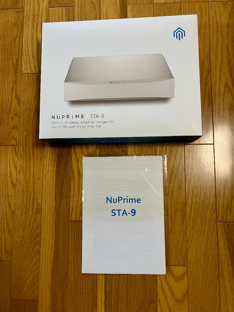 NuPrime ステレオパワーアンプ STA-9(シルバー)