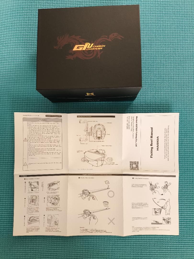 美品【超軽量BFSリール】Histar giu Dragon(左ハンドル)