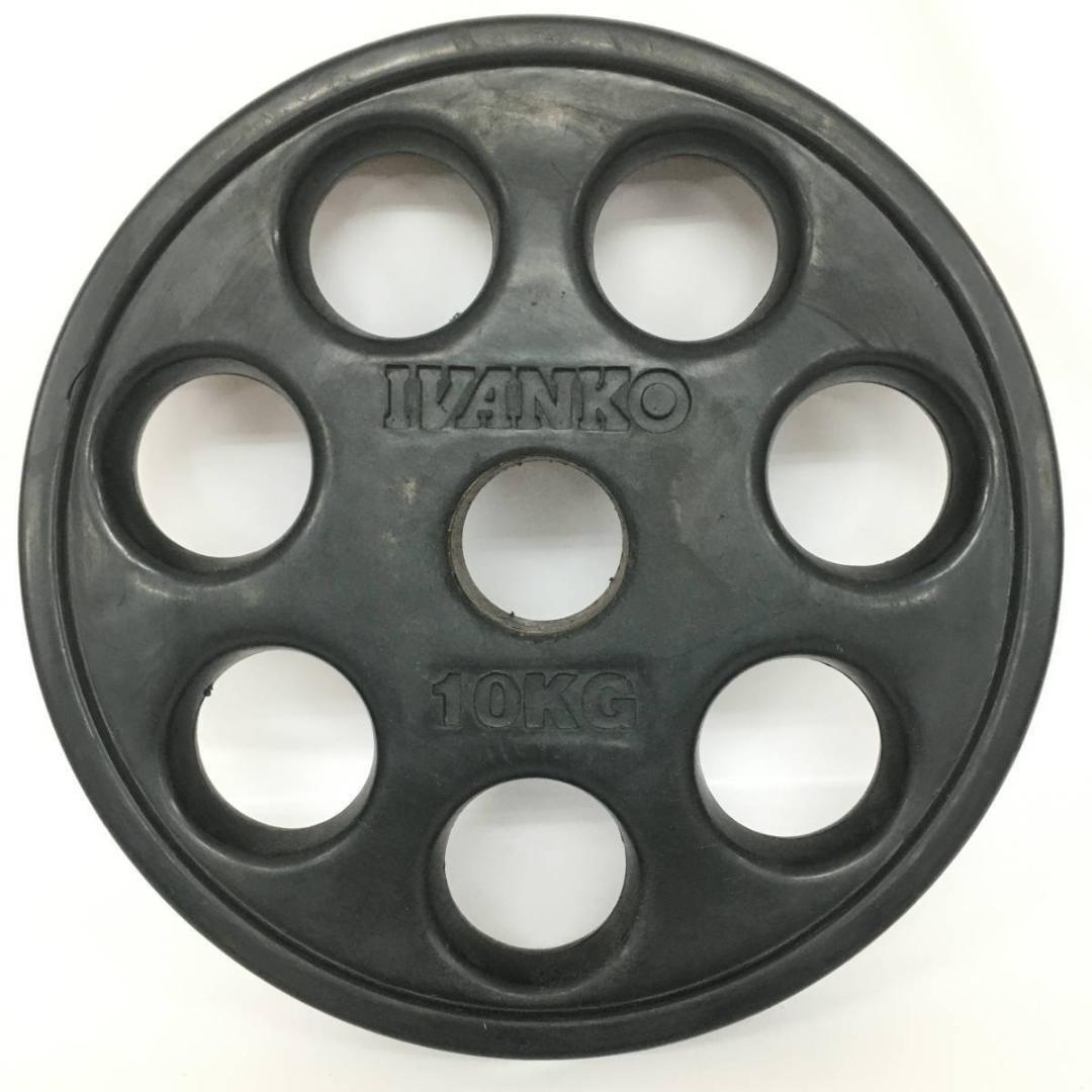 IVANKO/イヴァンコ 計107.5kg オリンピック ラバー プレート