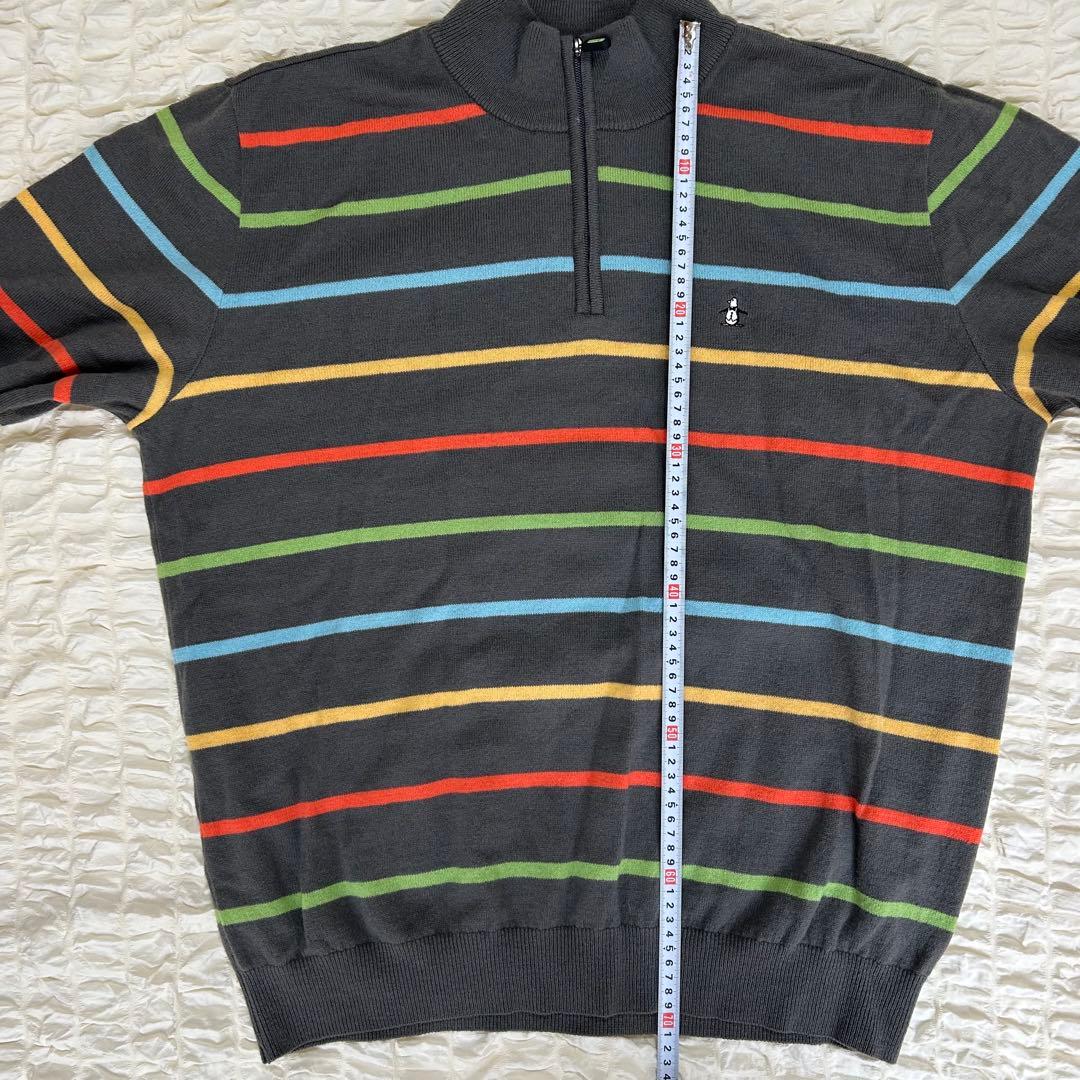 Munsingwear マンシング ゴルフ ハーフジップセーター ニット 3L