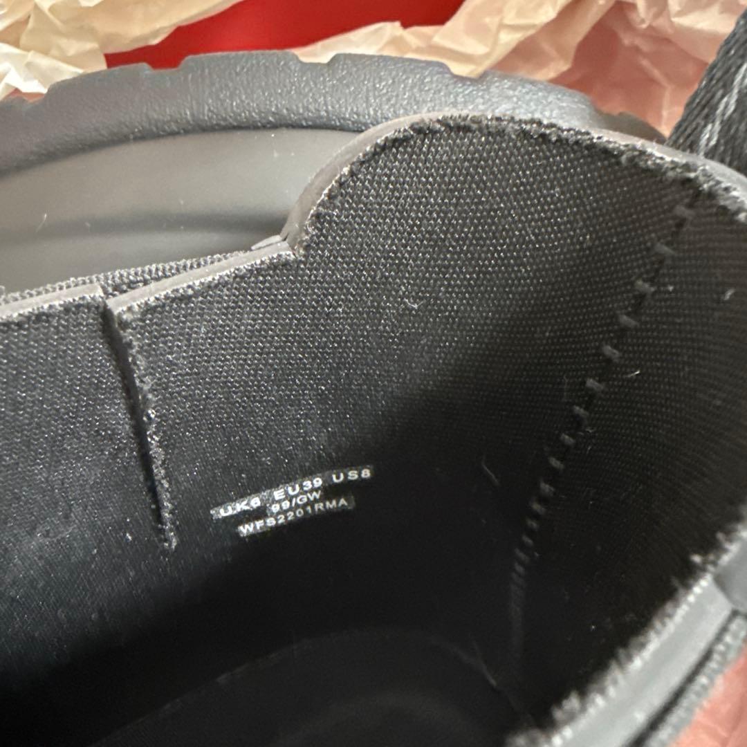 【美品】HUNTER レインブーツ ブラック /UK6/25cm