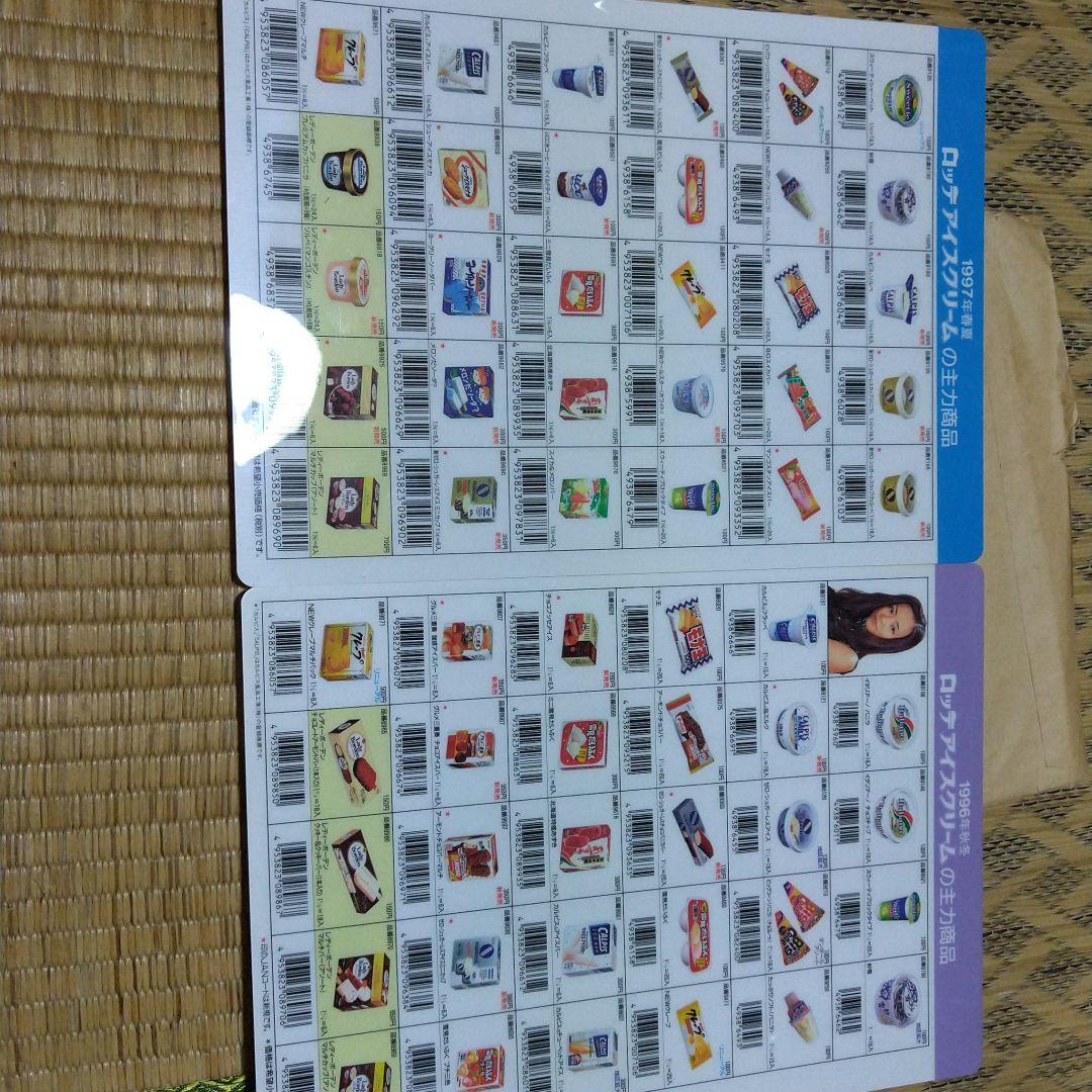 安室奈美恵、POP＆９６年下敷き。