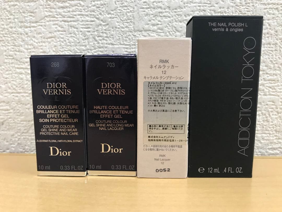 CHANEL DIOR などネイルセット