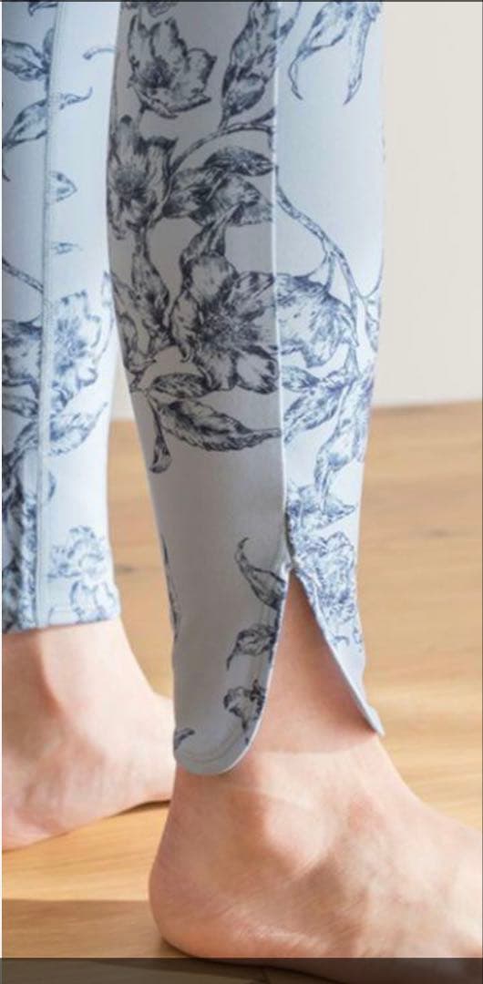 SUKALA アンティークプリント　レギンス　　　 スモークブルー　Sサイズ