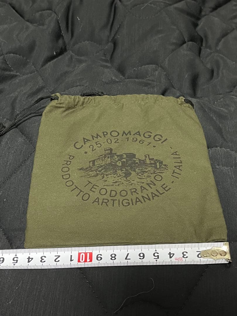 【新品！貴重】CAMPOMAGGI (巾着袋のみ)オリーブグリーン