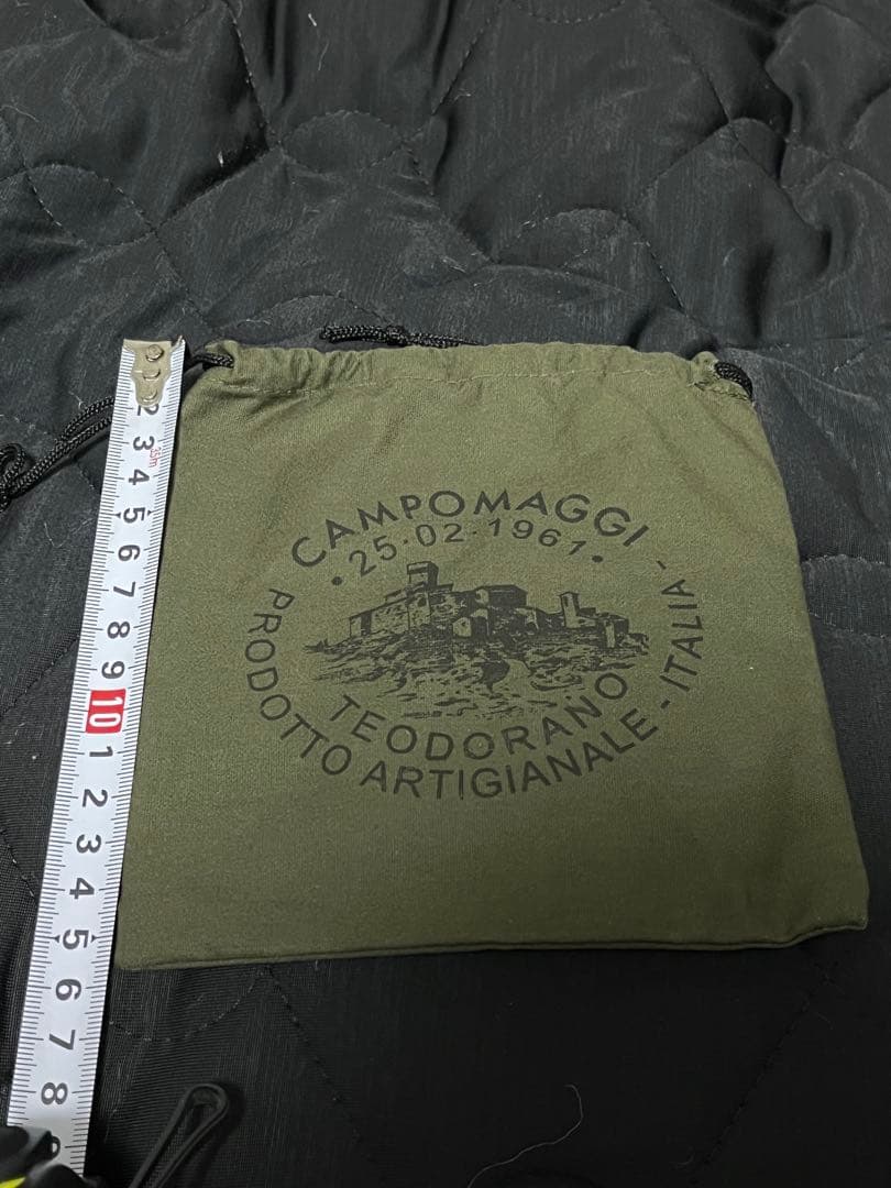 【新品！貴重】CAMPOMAGGI (巾着袋のみ)オリーブグリーン