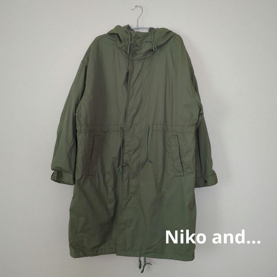 【新品】ニコアンド ライナーセットスタンダードコート モッズコート M