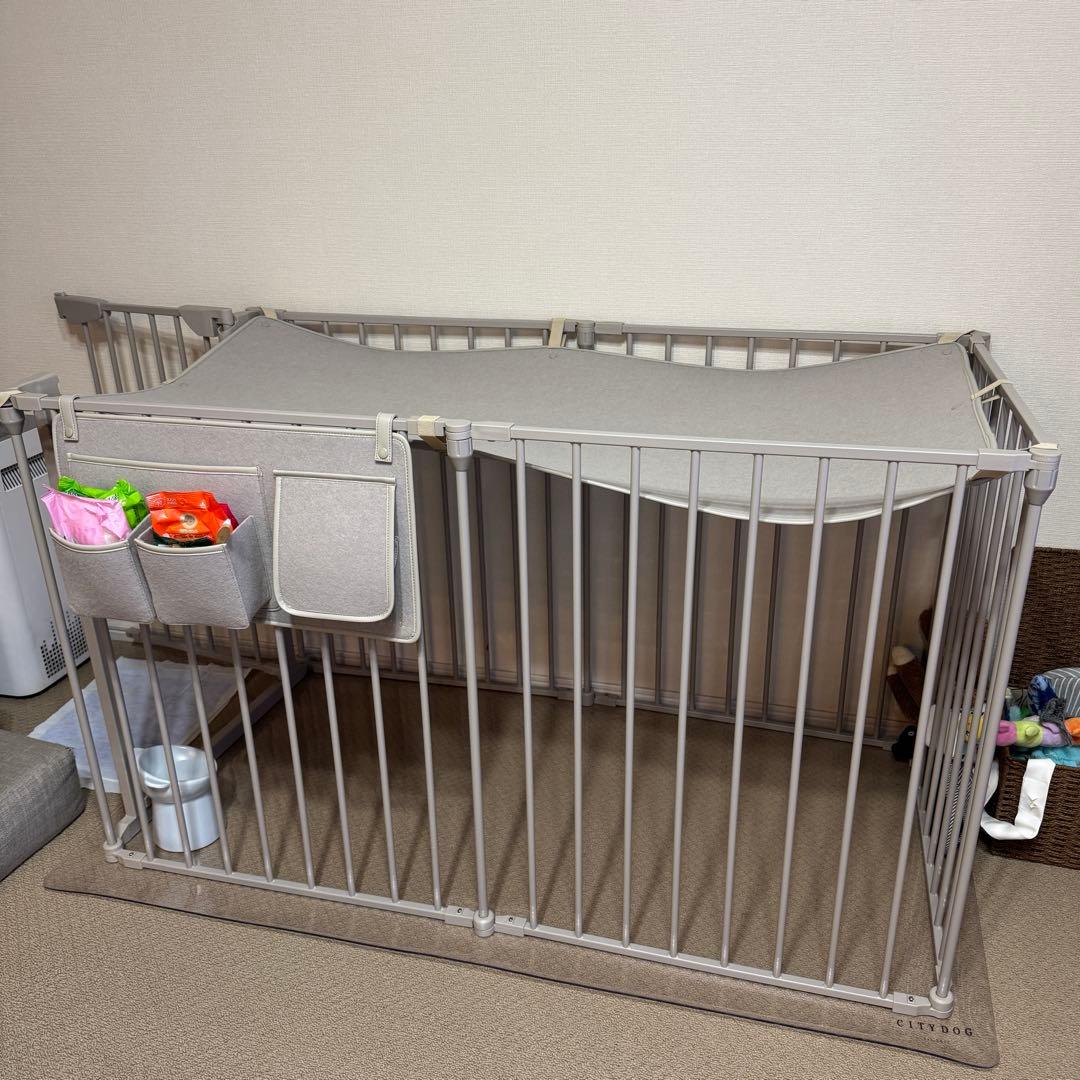 citydog シティドッグ　シンプルモダンケージ　サンドベージュ　セット