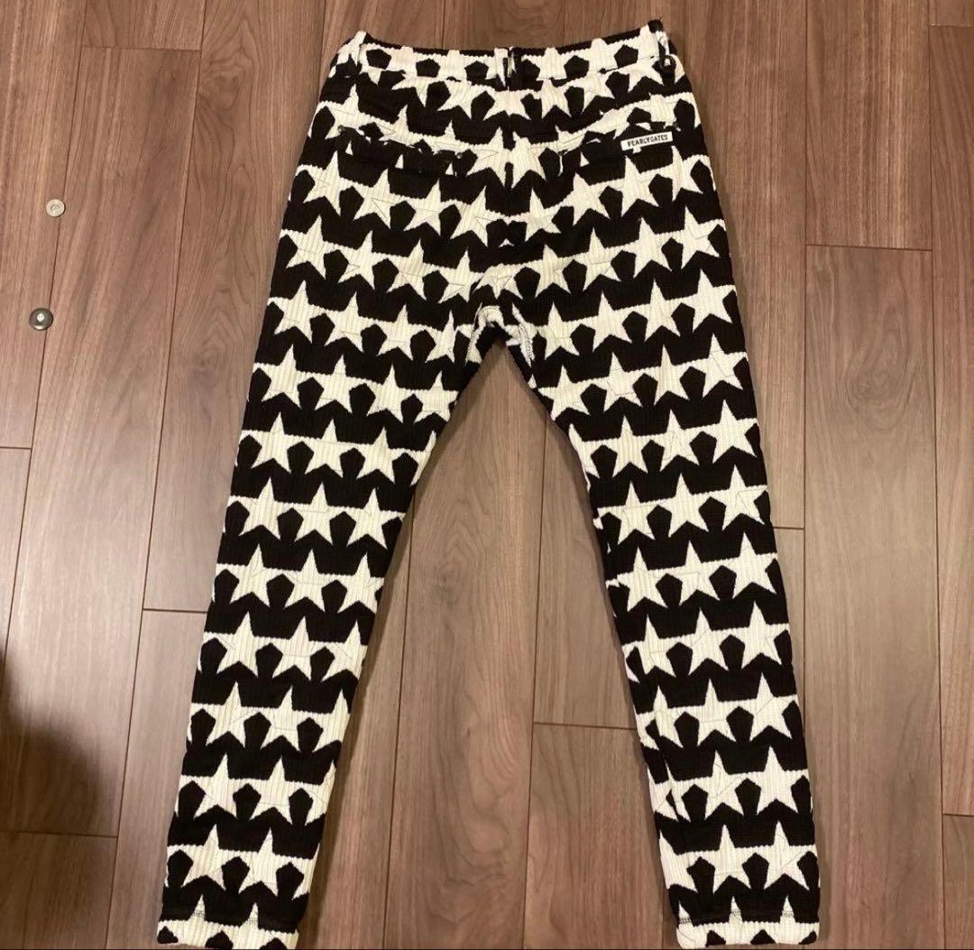 パーリーゲイツ　中綿ニットパンツ