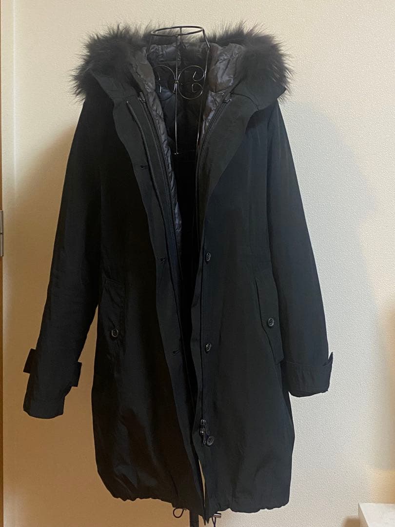 美品‼️23区ボア付き　マウンテンパーカー