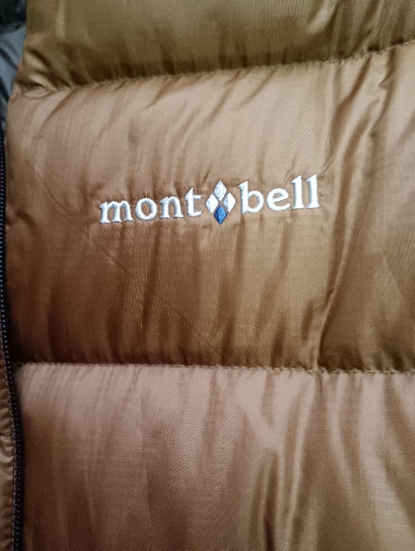 mont-bell ブラウン ダウンジャケット