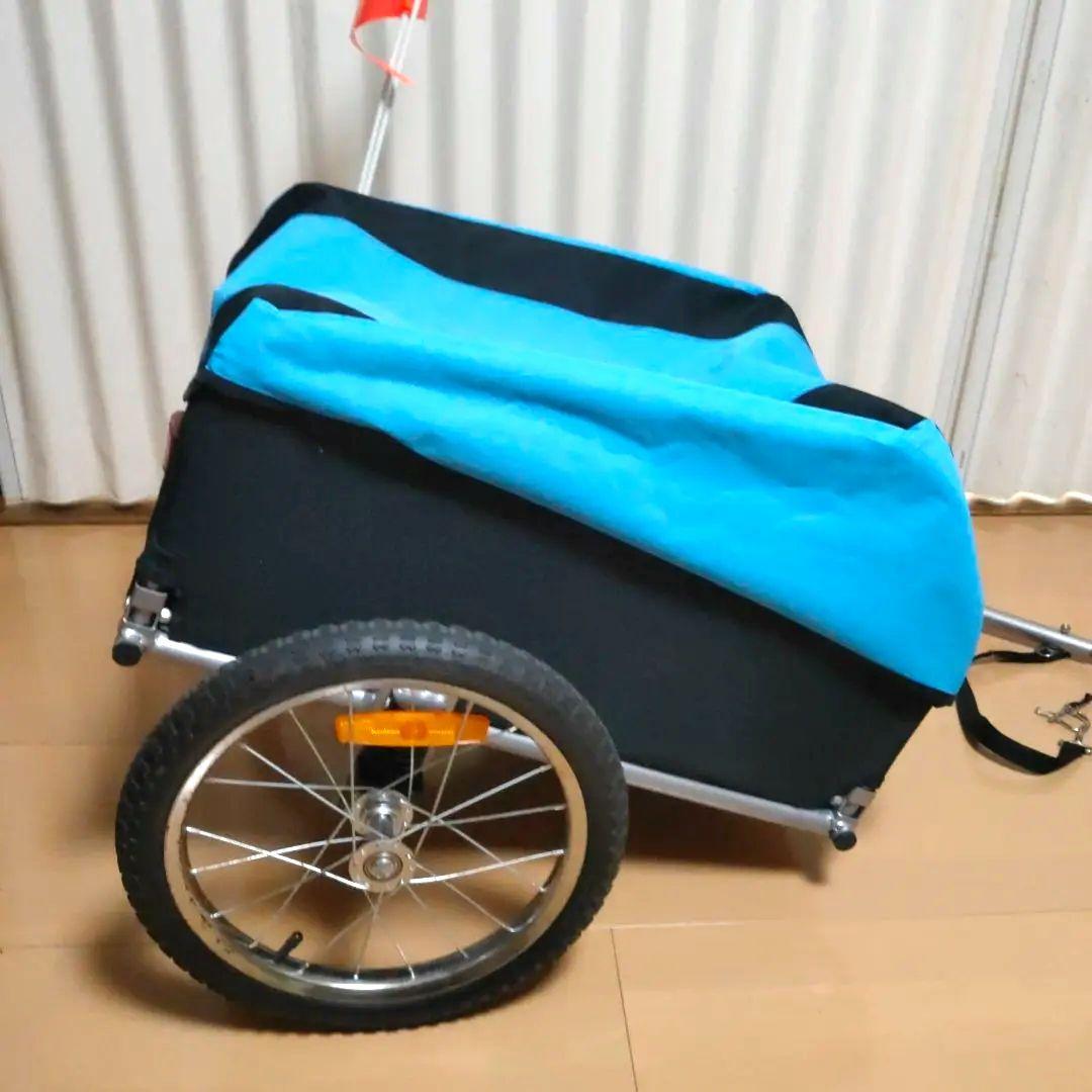 CXWXCサイクルトレーラー サスペンション付き 折りたたみ可能