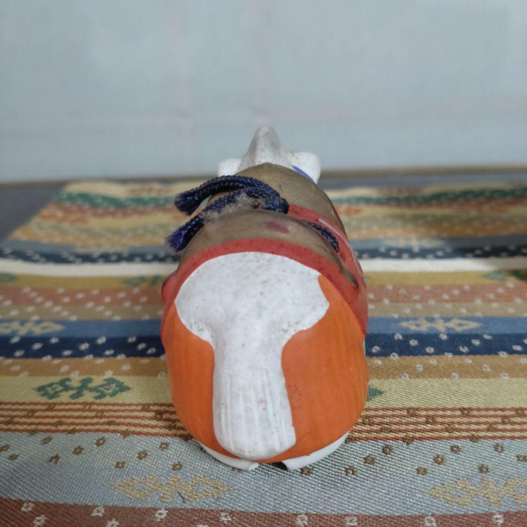 60年くらい前の福馬の土鈴　木箱付き「さくら屋」