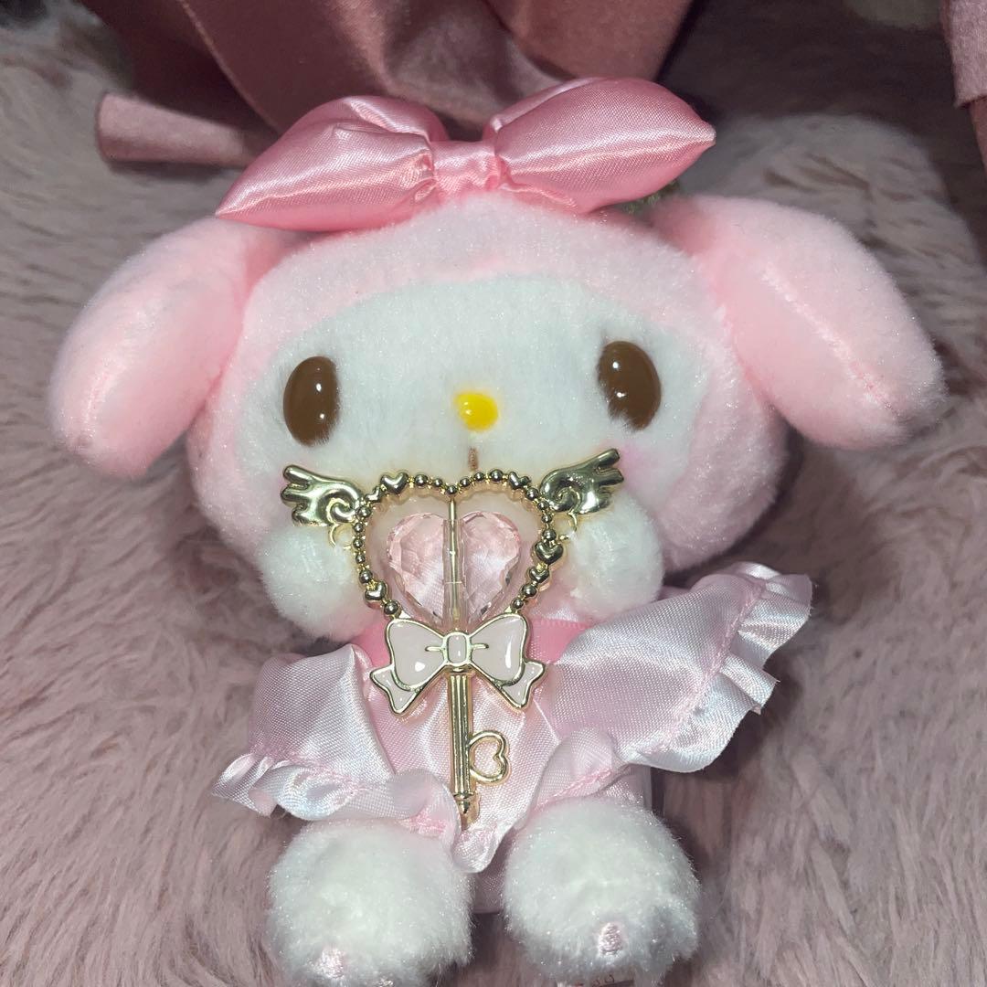 サンリオ バッグチャーム マイメロディ ステッキ キーホルダー ぬいぐるみ