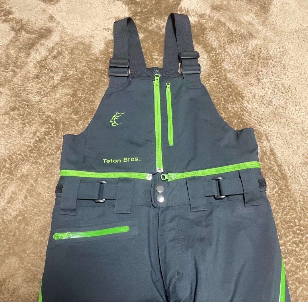 【美品】ティートンブロス　TB PANT ブラック　グリーン　sサイズ