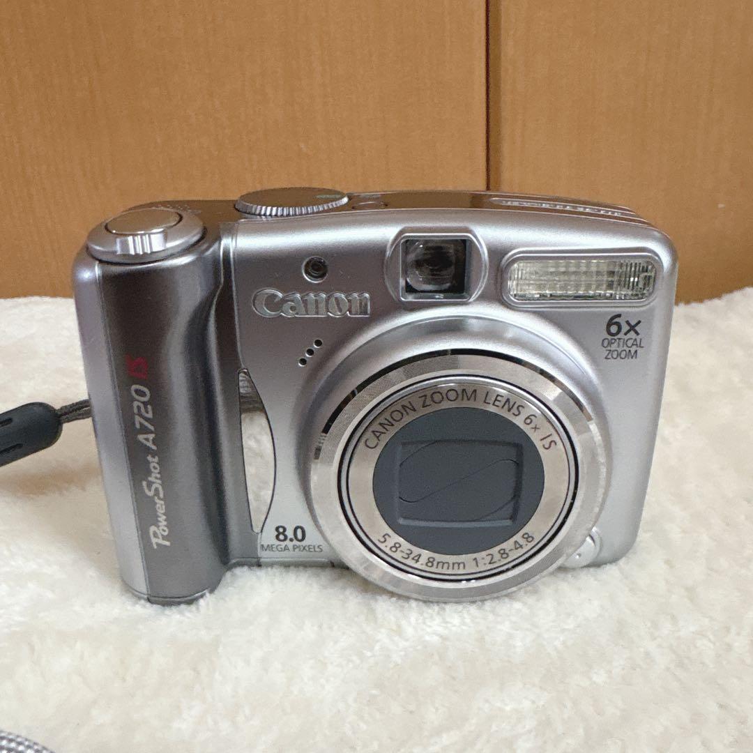 【美品】Canon PowerShot A720 IS コンパクトデジタルカメラ