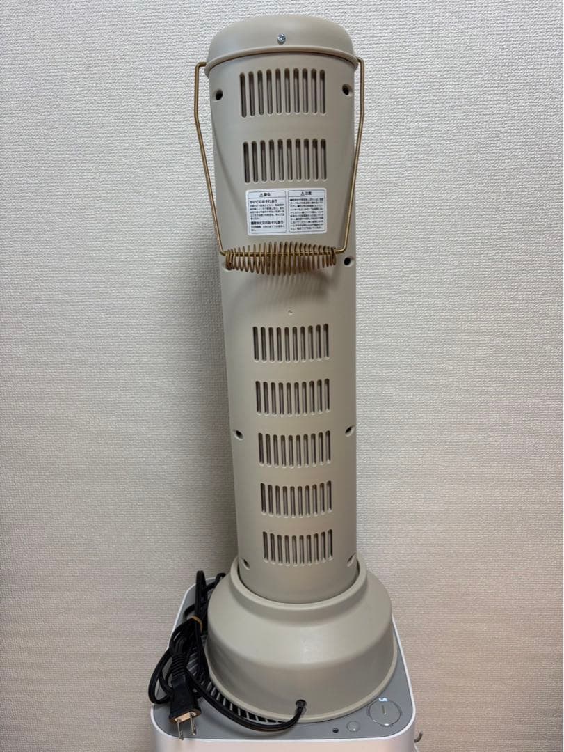 BRUNO タワー型電気ヒーター ベージュ