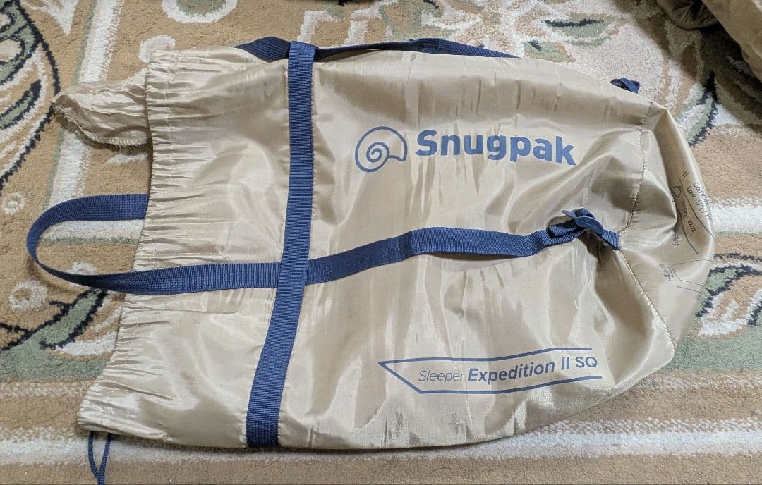 スナグパック スリーパーエクスペディションⅡ 封筒型シュラフ