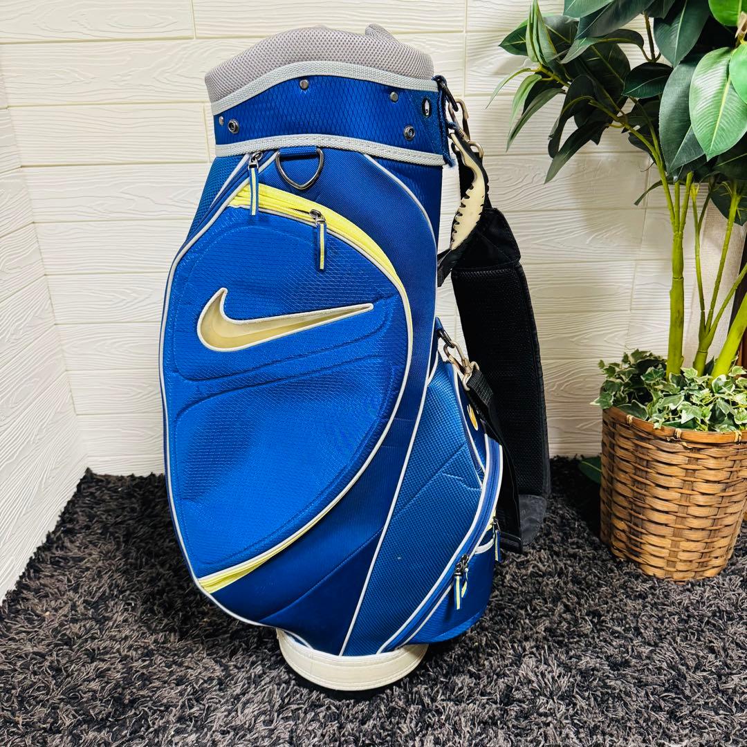 レア NIKE GOLF・キャディーバッグ ブルー 入手困難 極美品