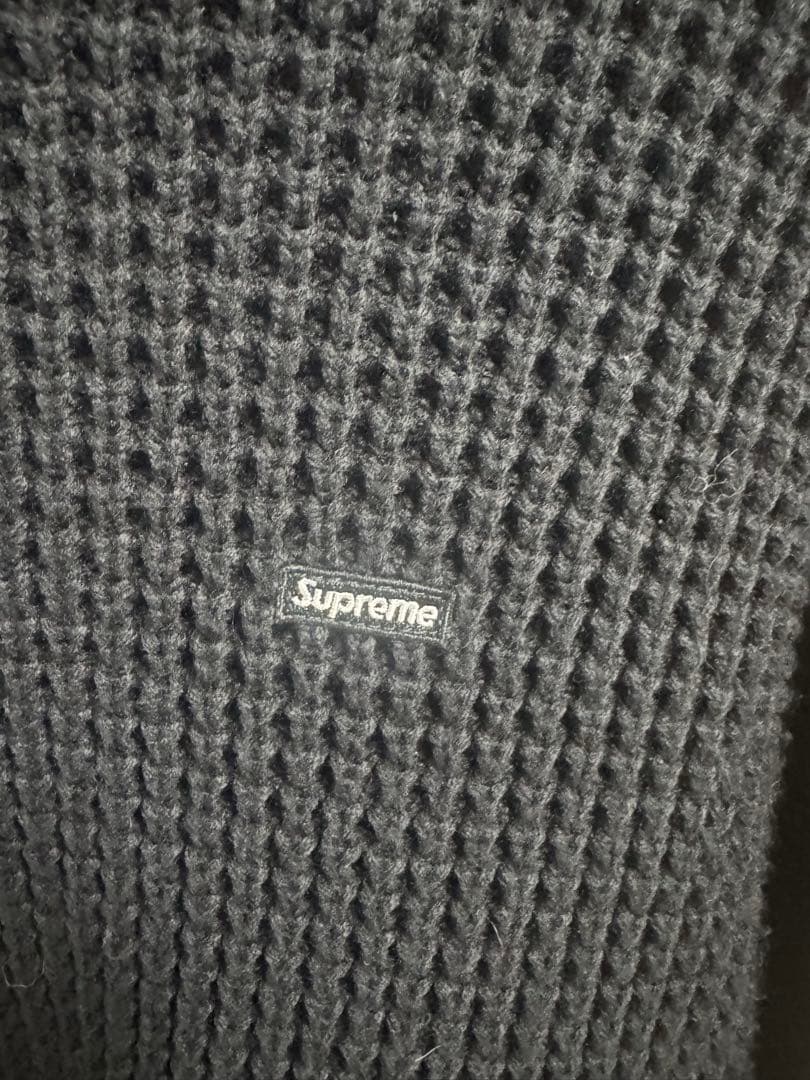 Supreme ブラック ニットセーター Lサイズ