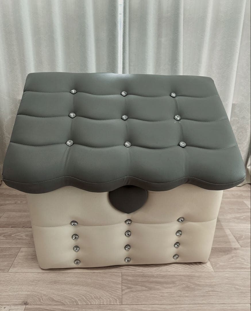 高級ドッグハウス 室内用フレンチ・シャビーインテリア 小型犬木製骨組み レザー調