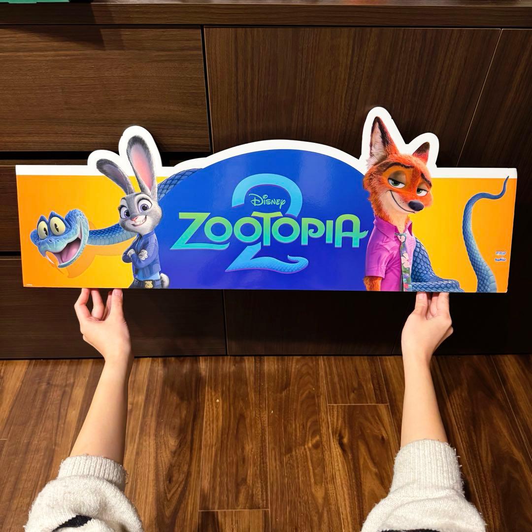 ズートピア2 店頭用 トップボード ゲーセン販促 ディズニー 非売品