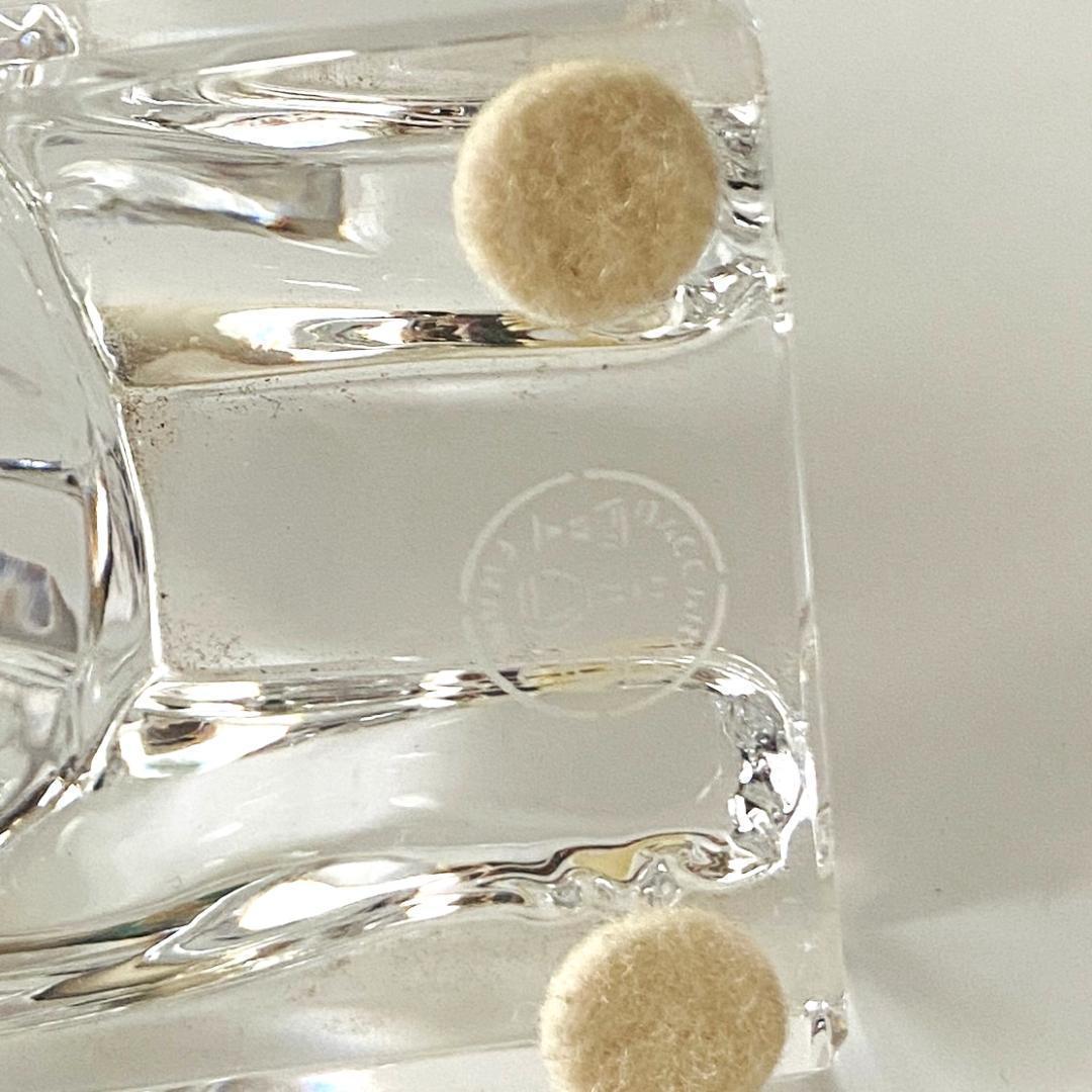 【バカラ】動物 スフィンクス 置物 インテリア 美品★幸運　魔除け3