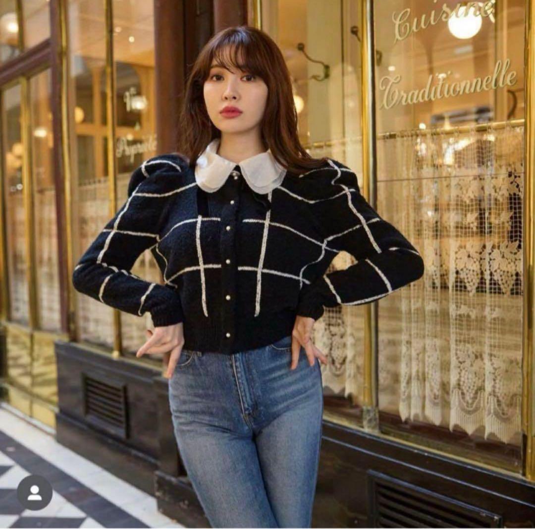 トップス Herlipto Crillon Boucle Cardigan