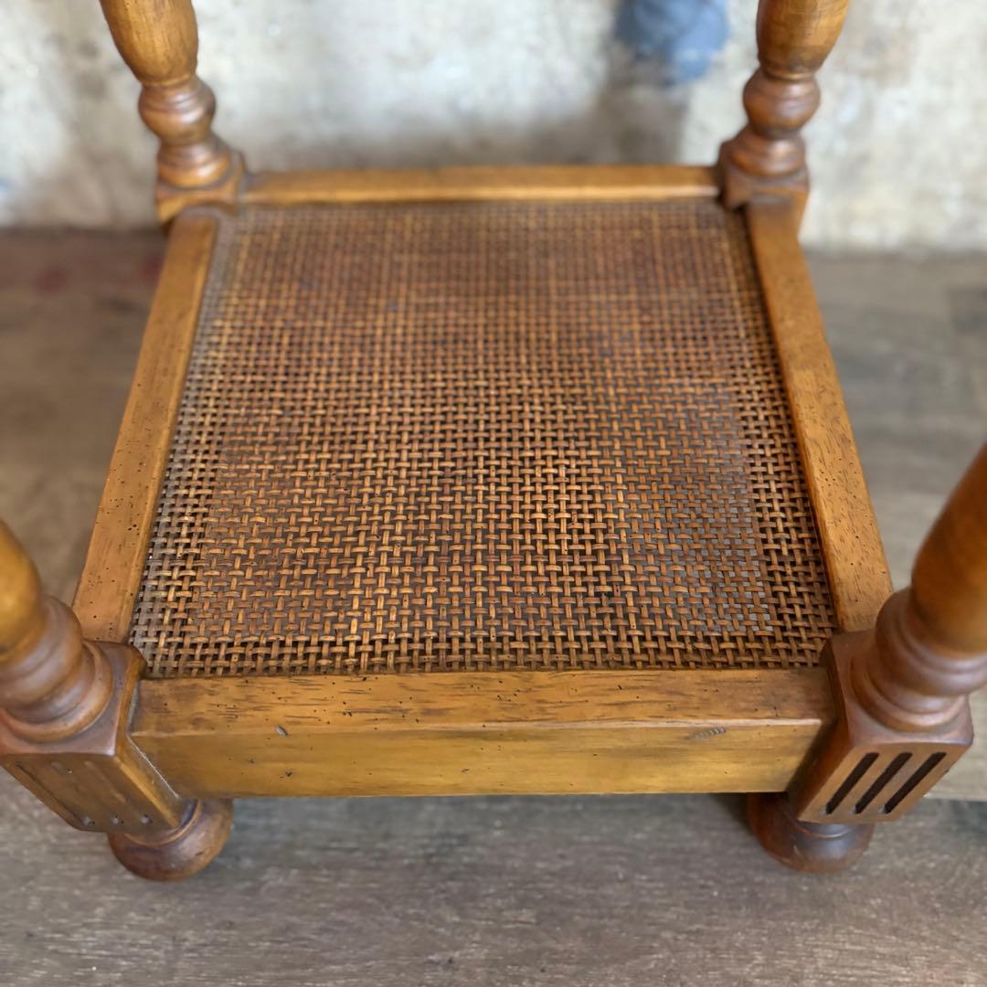 karimoku カリモク　オクタゴンサイドテーブル　フラワースタンド　花台