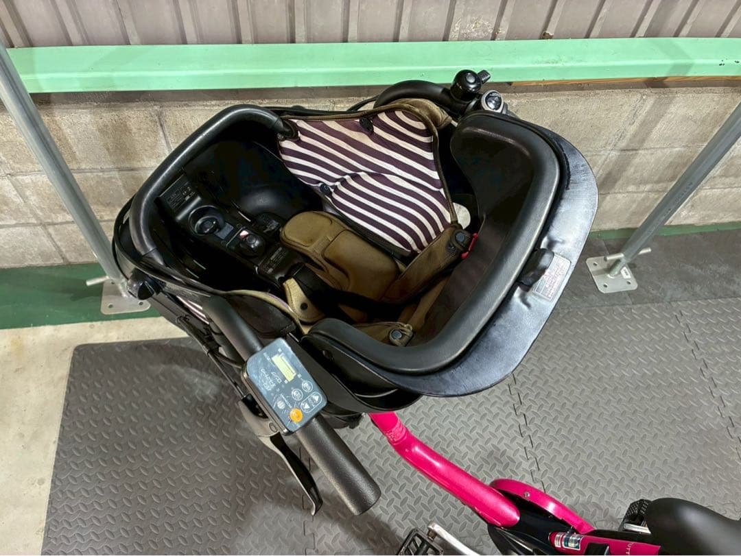 №8616 電動自転車　パナソニック　ギュット 20インチ ピンク