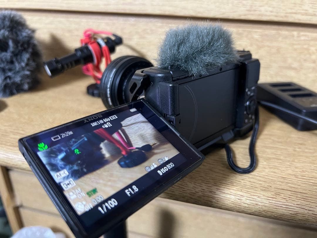 SONY VLOGCAM ZV-1、広角レンズ、マイク等セット