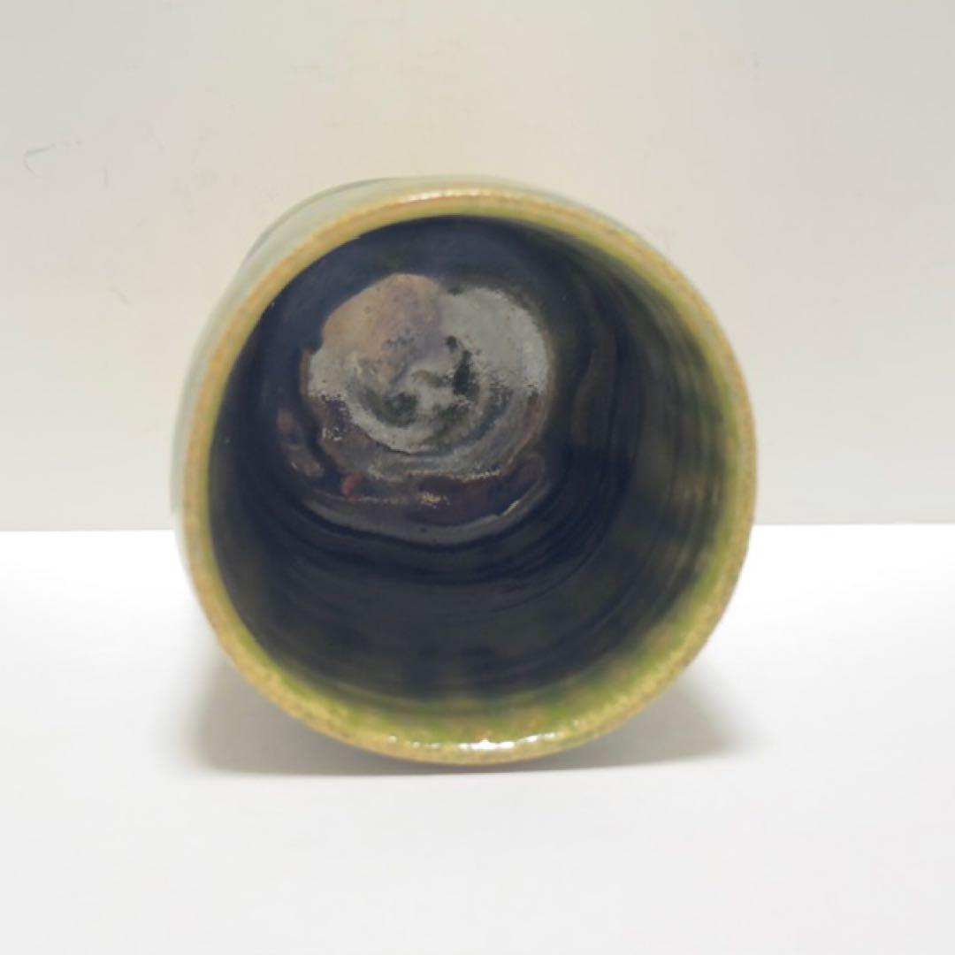 茶道具 利茶土ミルグリム 織部火入 茶道