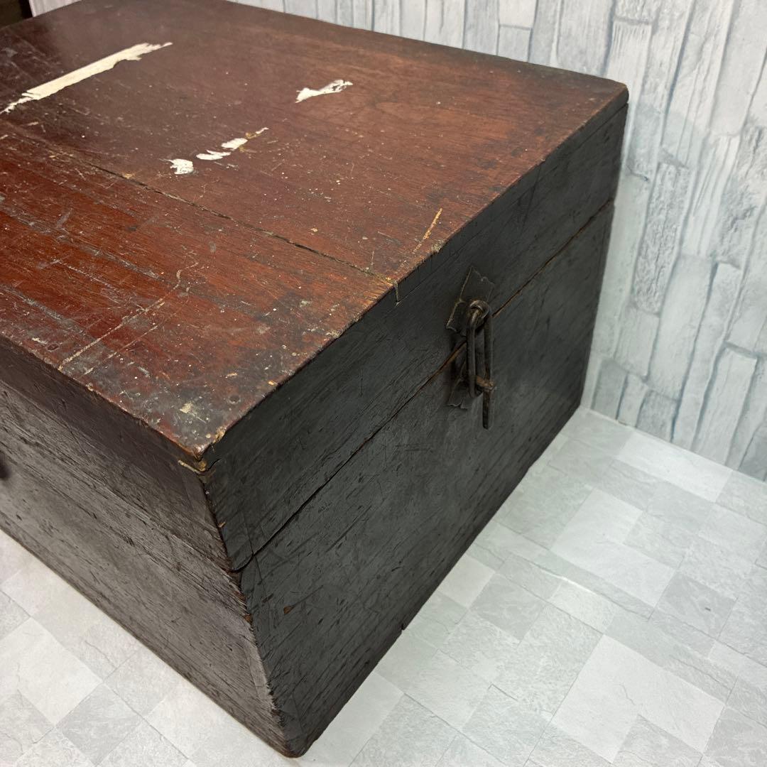 古道具 小物入れ 引出し 骨董 明治 当時物 時代物 木製 レトロ 鍵なし