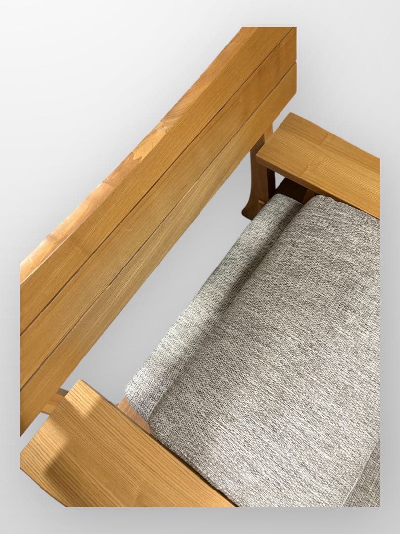 ニトリ　アカツキ　1人掛け　木製