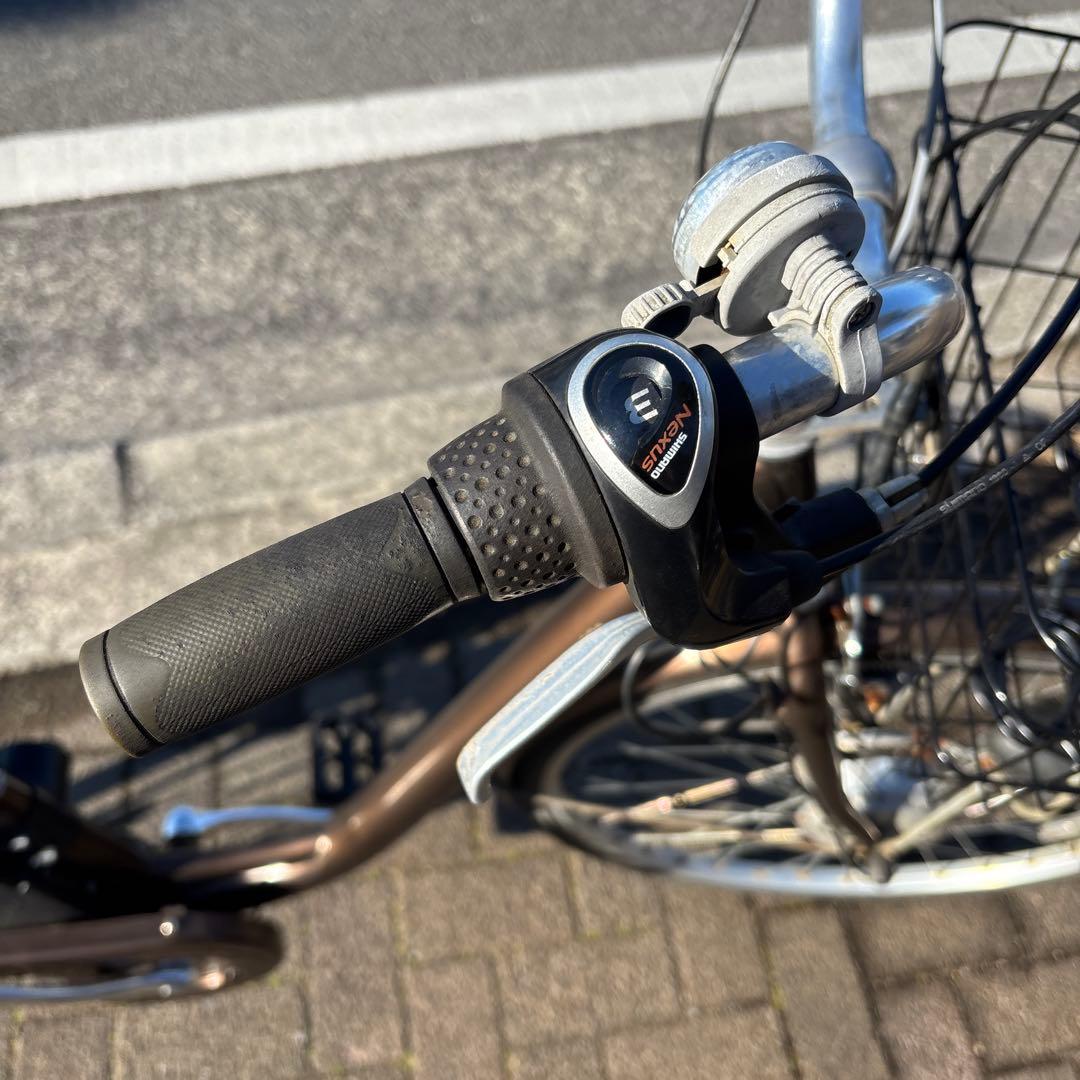 【直接の引き渡し】SUISUI 電動アシスト自転車 ブラウン