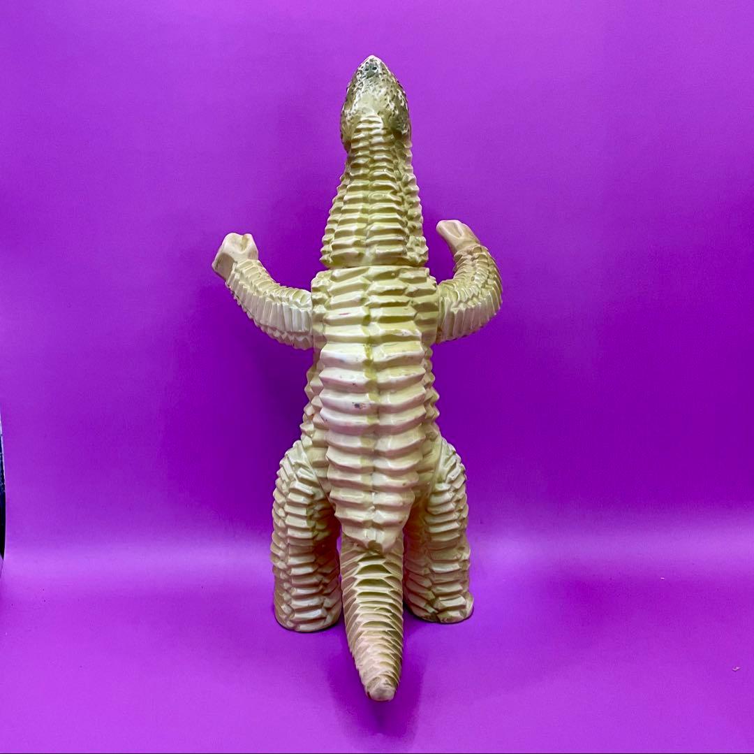 マルサン初期 レッドキング 美品 ソフビ人形 首は接着ブルマァクM1号ドクロ怪獣