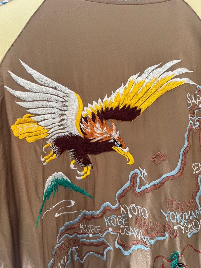 希少　ビームスボーイ　テーラー東洋　東洋エンタープライズ　スカジャンリバーシブル