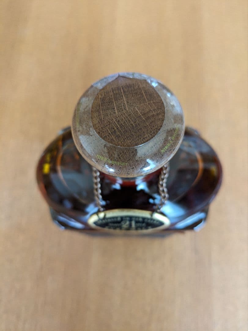 未開栓 ニッカウヰスキー竹鶴21年　700ml　角瓶　旧ボトル ピュアモルト