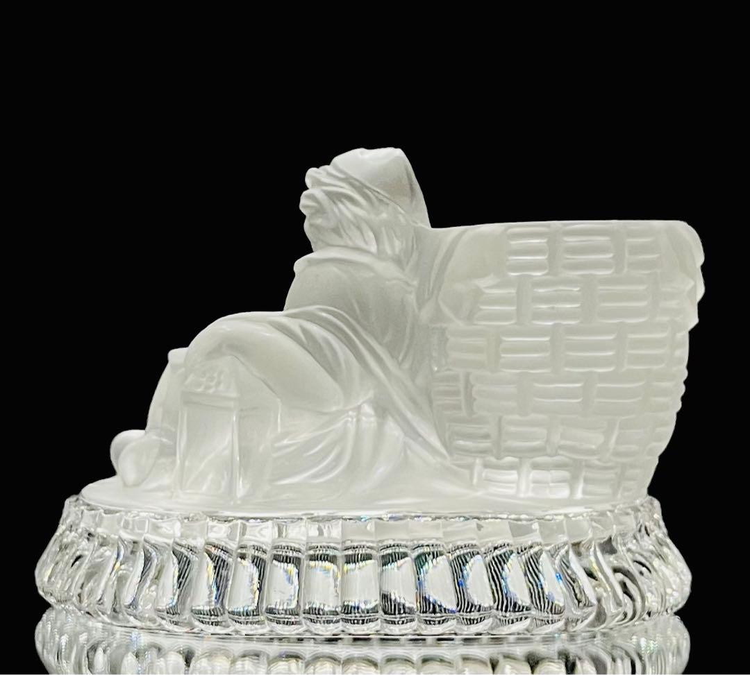 BACCARAT バカラ/※極上品1878年　図録掲載稀少作品　オブジェ　置物