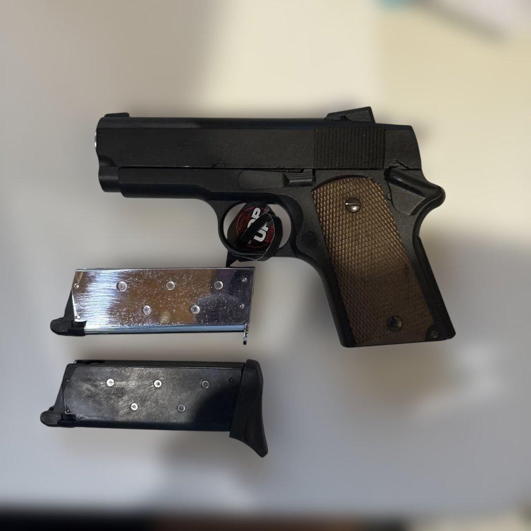 東京マルイ　デトニクス45 ガスブロ　AM45 マガジン付き　集光サイト変更