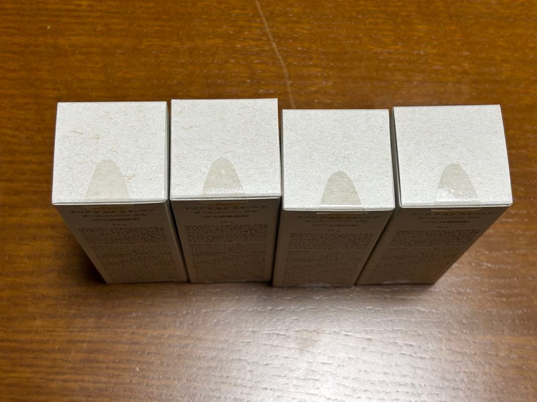 AQUA DE LUNA オールインワンジェル 50g×4個セット＋専用容器