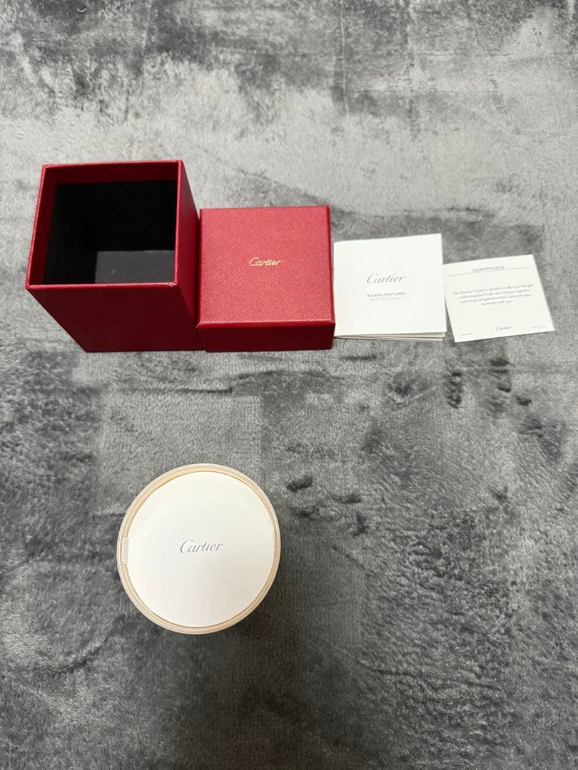 Cartier キャンドル 未使用 箱付 正規品