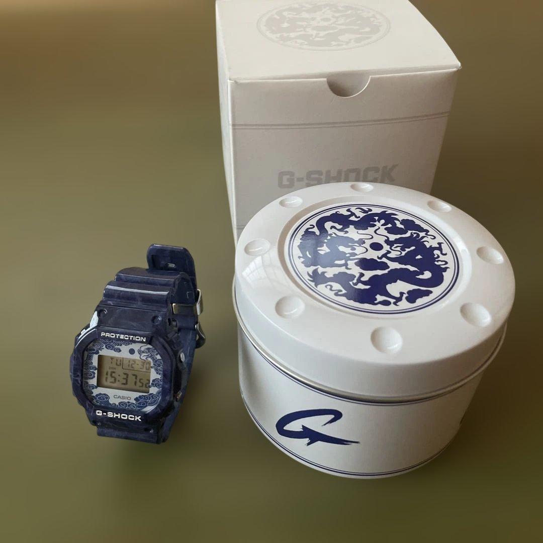 【レアモデル】G-SHOCK DW−5600BWP　青花　Web限定　国内正規品
