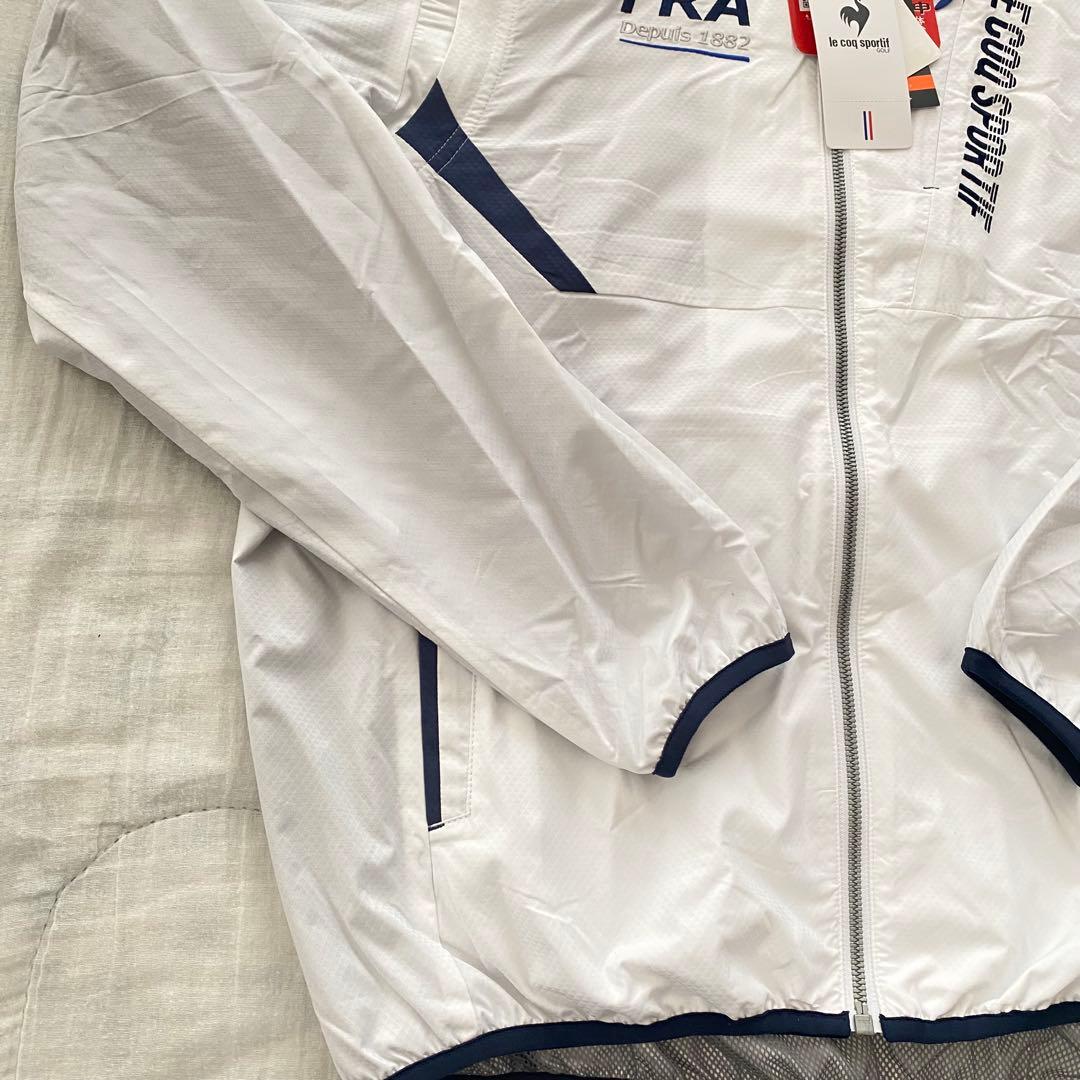 【新品未使用】【タグ付】ルコックスポルティフゴルフ ブルゾン Lサイズ ホワイト