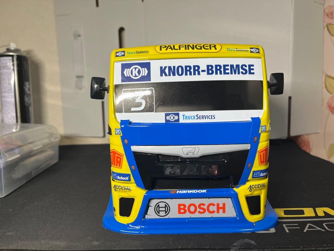 TAMIYA TEAM HAHN RACING MAN TGS ボディ　完成品