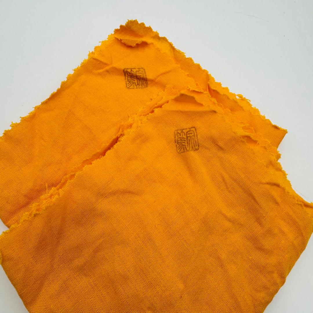 【宗篤作　小林太玄書付　竹蓋置一双】共布　共箱　茶道具　竹細工