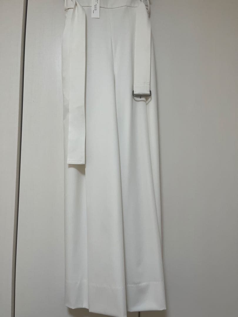 新品　HEYON へヨン　duck pants/ホワイト　ダックパンツ　Sサイズ