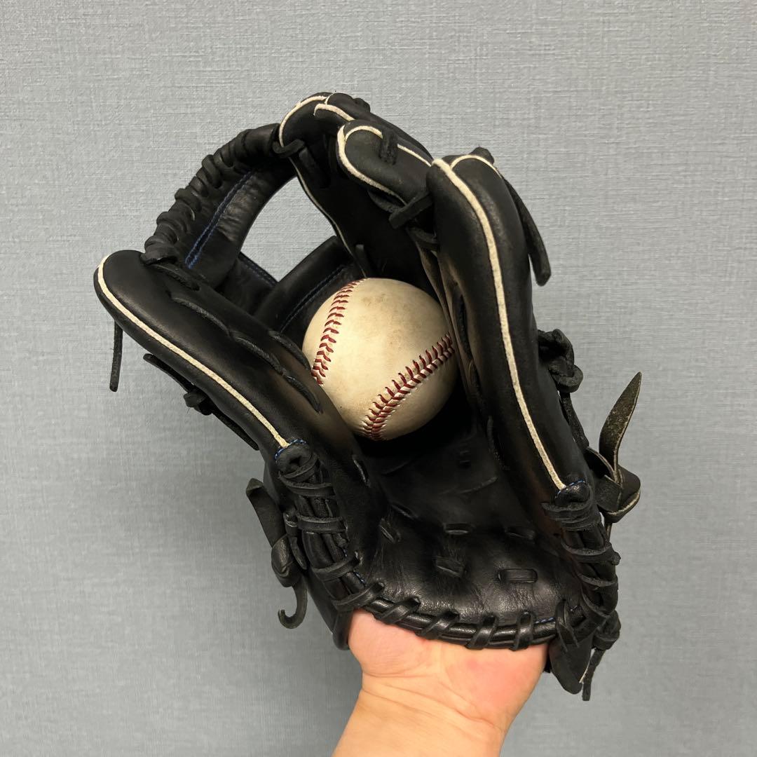1068 ミズノ 型抜群 即戦力 軟式 内野手用グローブ